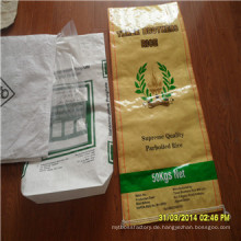 China Shandong Hersteller Fabrik Virgin Food BOPP PP gewebt Reis Tasche